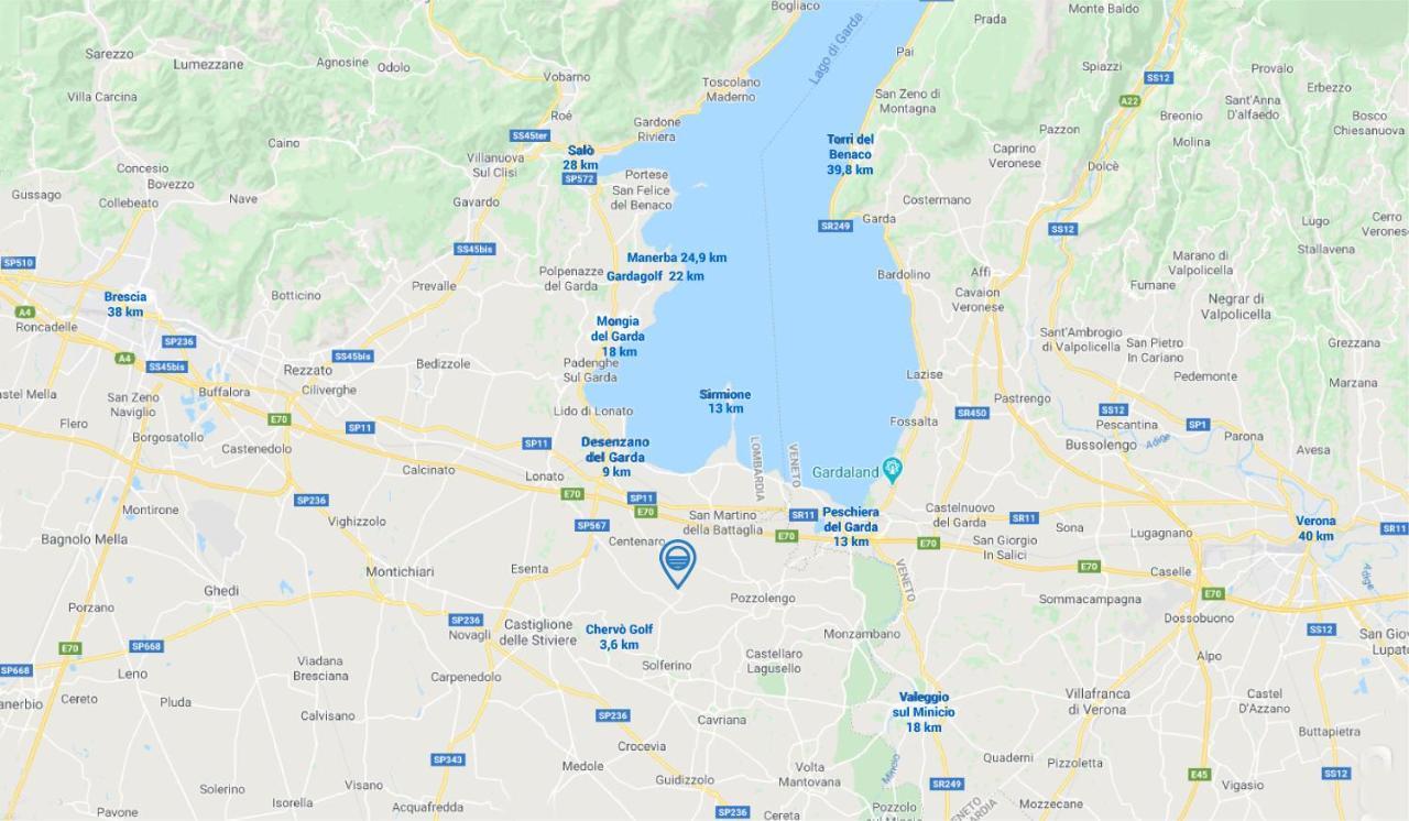 Apartment Charme And Relax With Garden And Swimming Pool Desenzano del Garda Luaran gambar